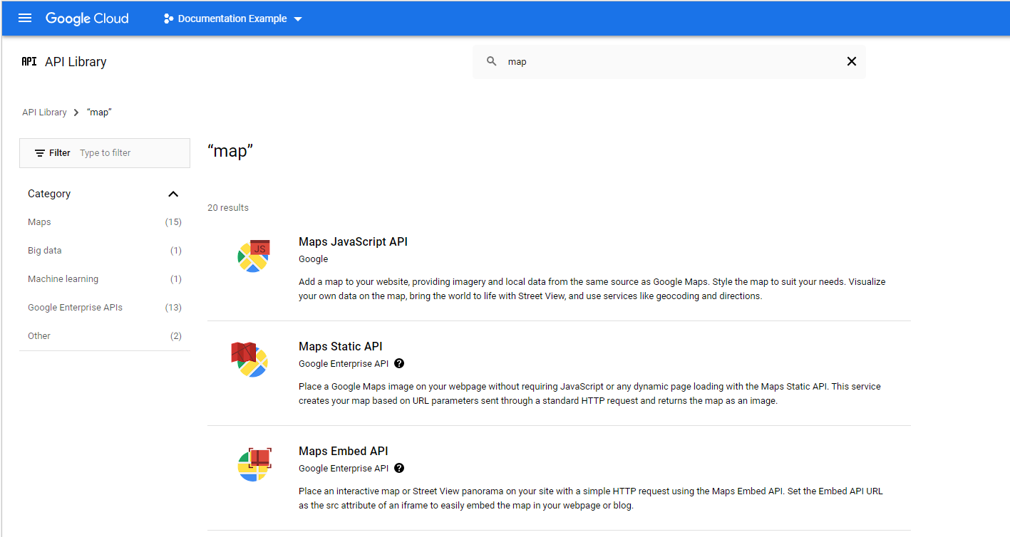 Google API Library